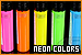  Neon Colors: 